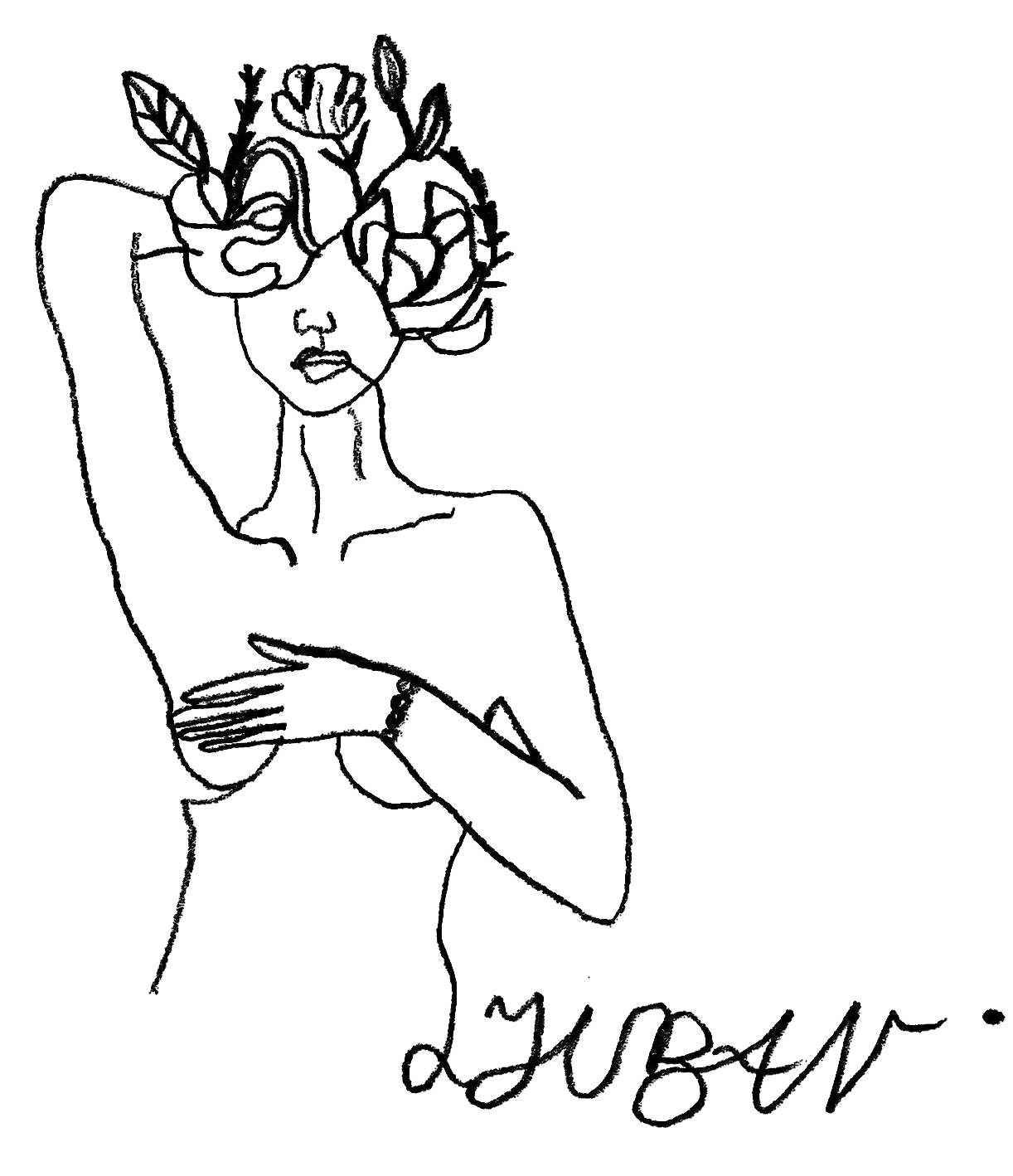 A illustration from the book Energija djetetove prošlosti